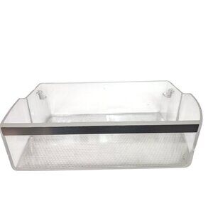 Frigidaire OEM Refrigerator Door Shelf Bin 5304536259 Clear Replacement